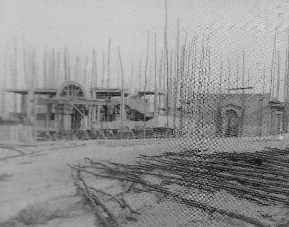 inicio da construção década de 50 a