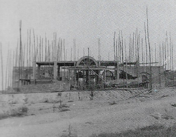 inicio da construção década de 50 c