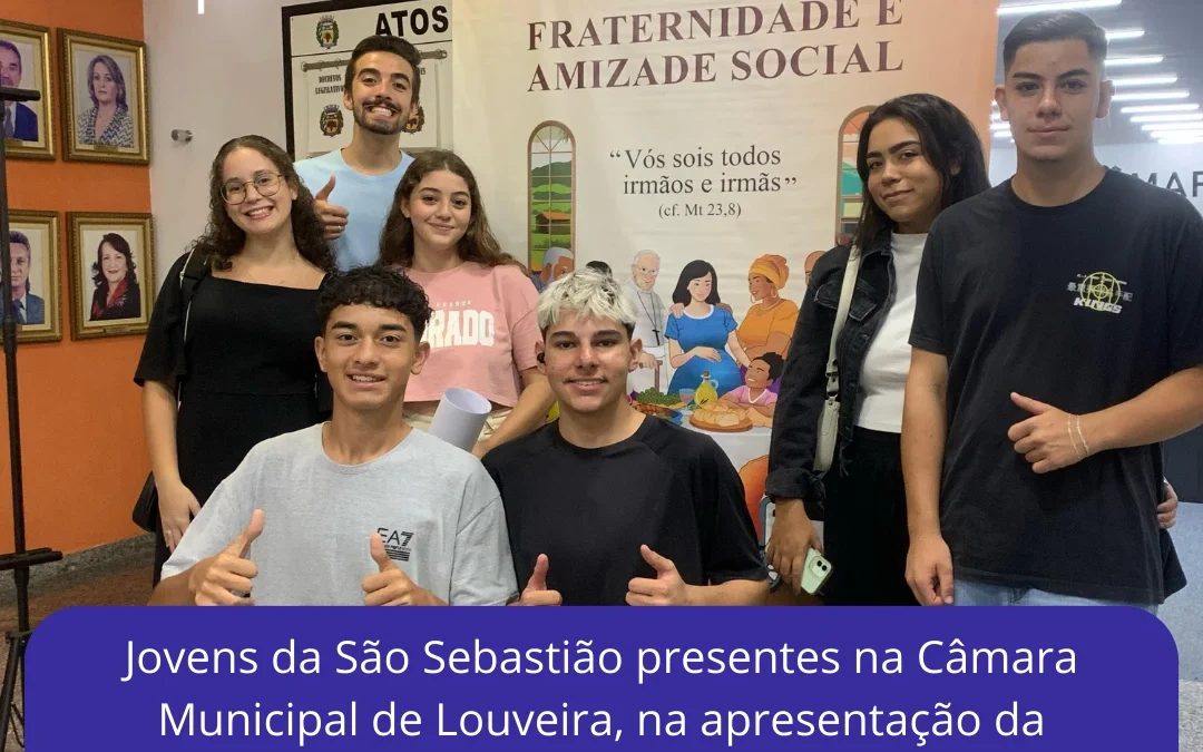 Juventude Católica prestigiando a Campanha da Fraternidade 2024