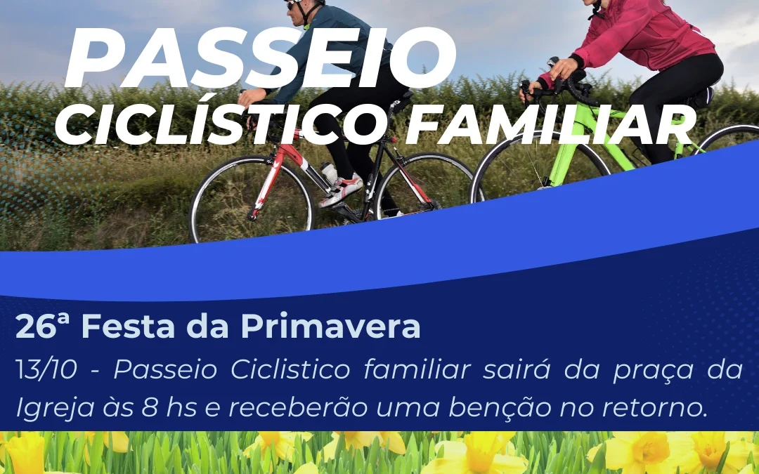Passeio Ciclístico Famniliar